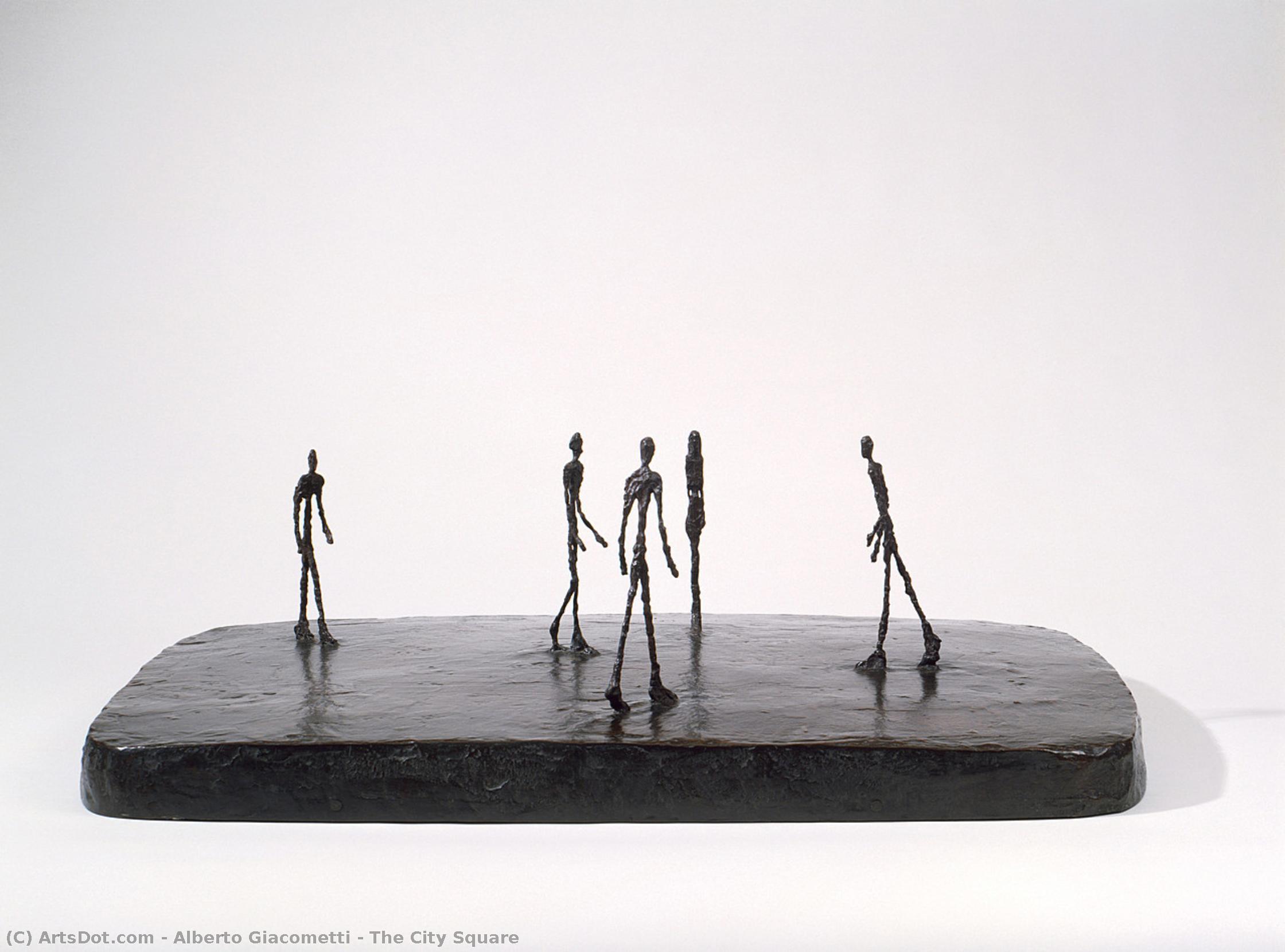The City Square — Alberto Giacometti