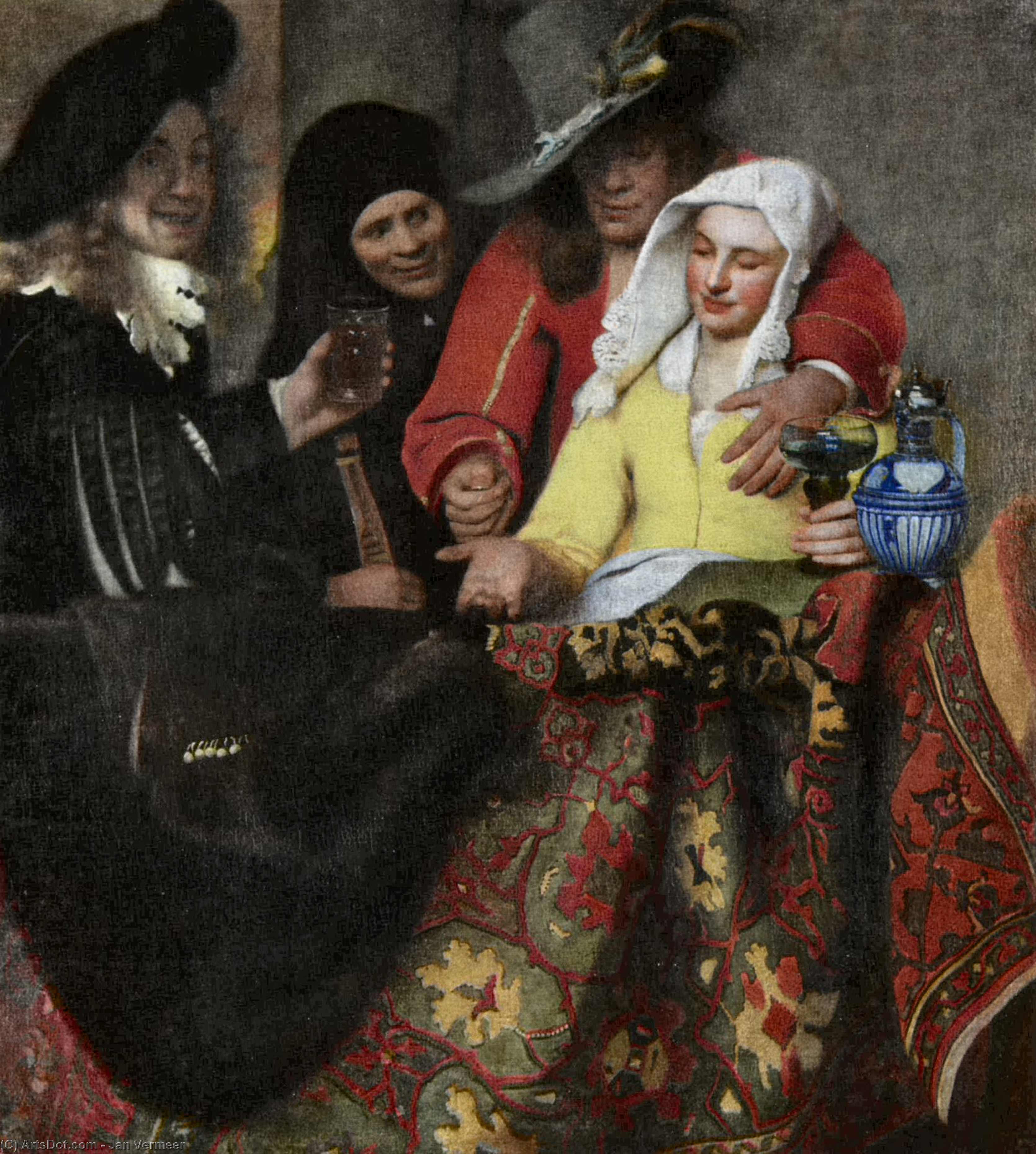 The Procuress — Johannes Vermeer