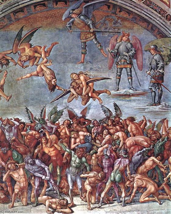 The Damned (detail) (8) — Luca Signorelli