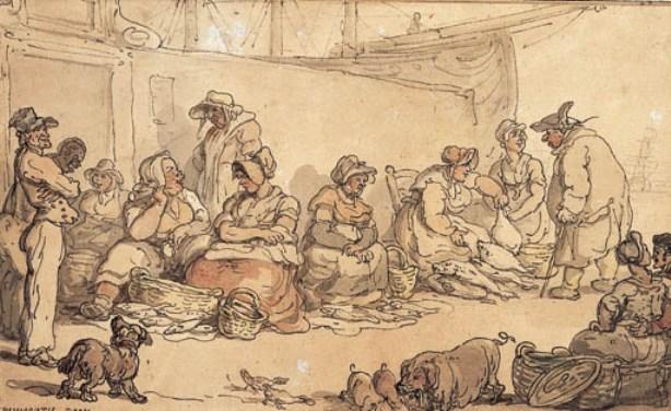 Plymouth Dock — Thomas Rowlandson