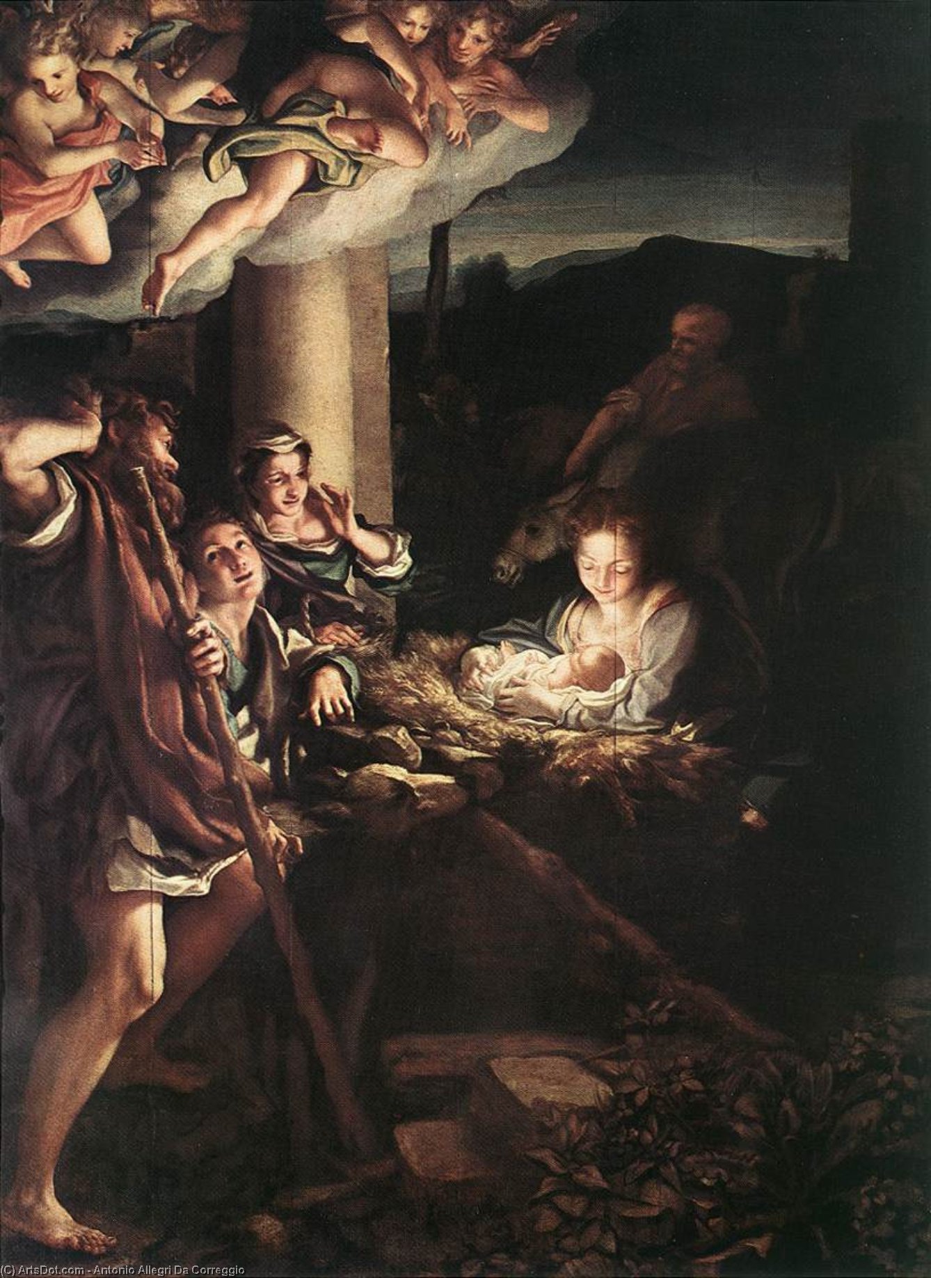 Nativity (holy Night) — Antonio Allegri Da Correggio