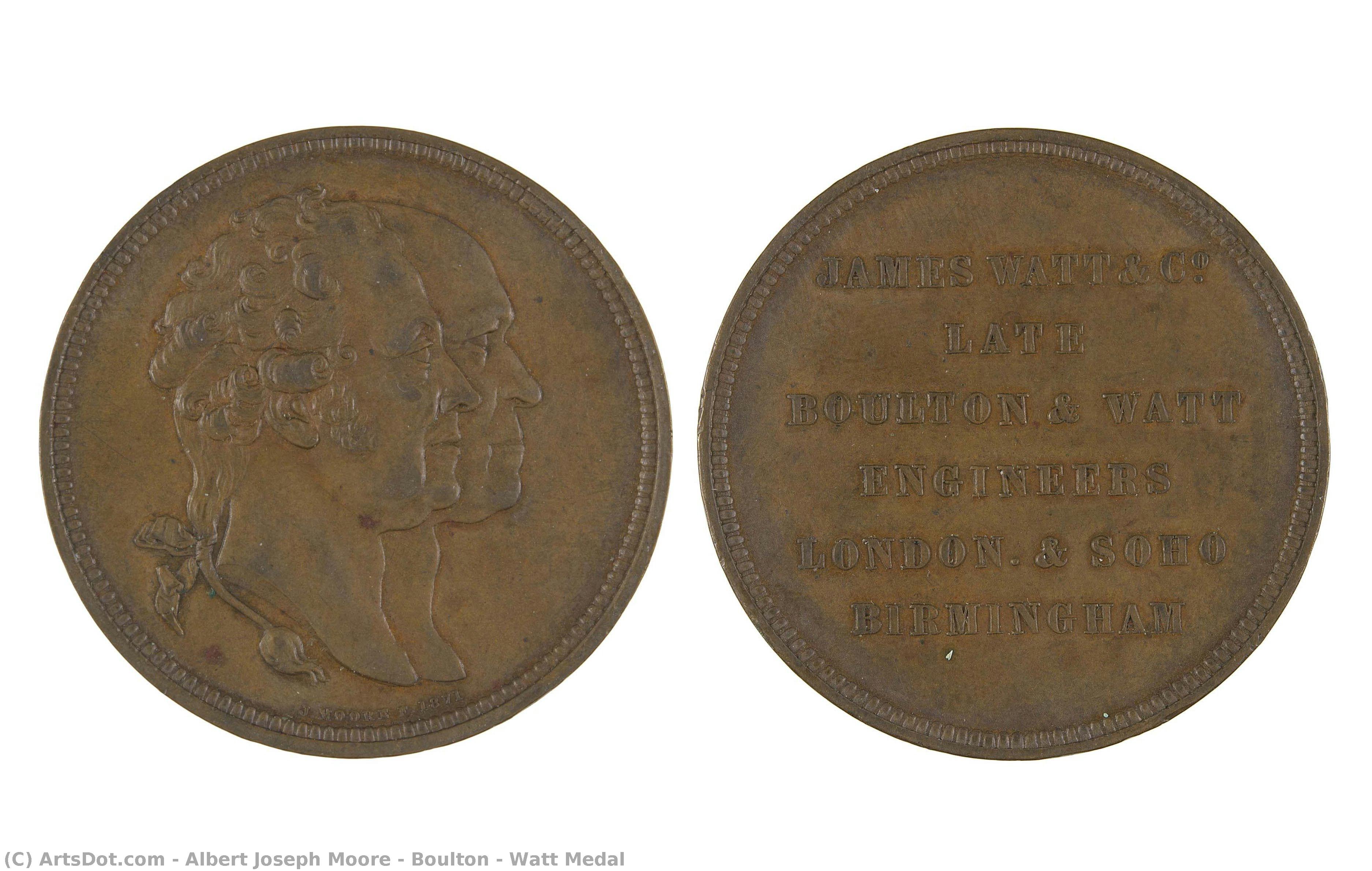 Boulton & Watt Medal — Albert Joseph Moore