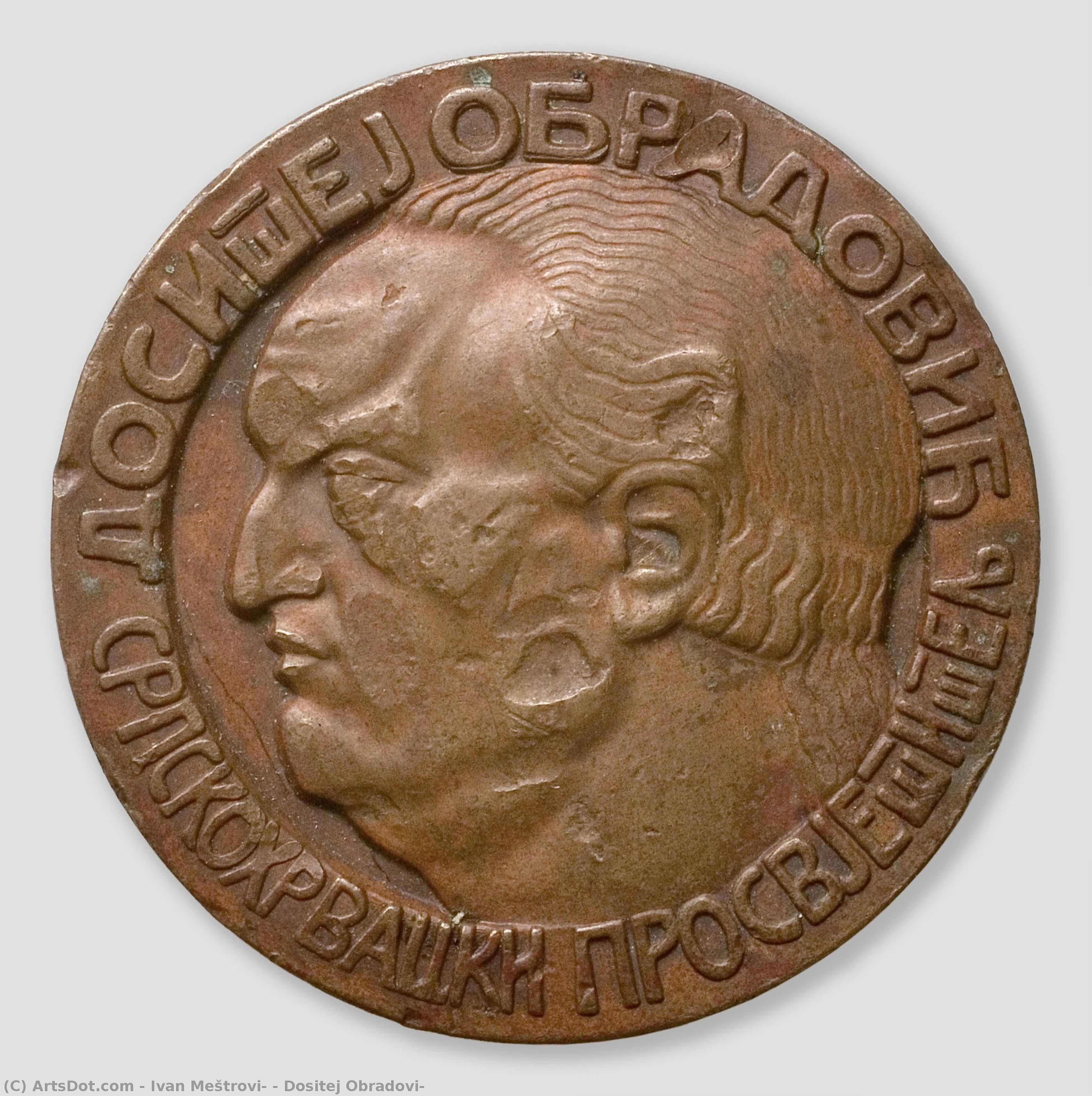 Dositej Obradović — Ivan Meštrović