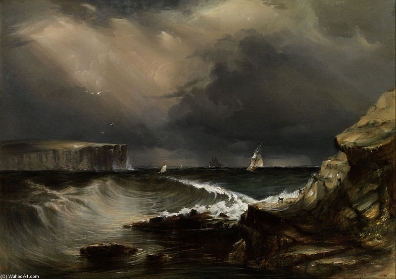 View Of The Heads, Port Jackson — Conrad Martens
