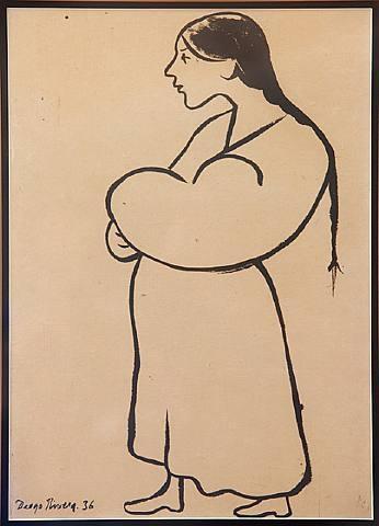 Mother And Child — Diego Rivera