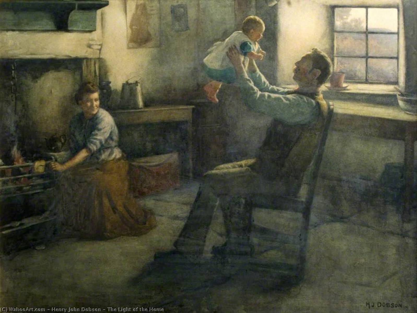 The Light Of The Home — Henry John Dobson