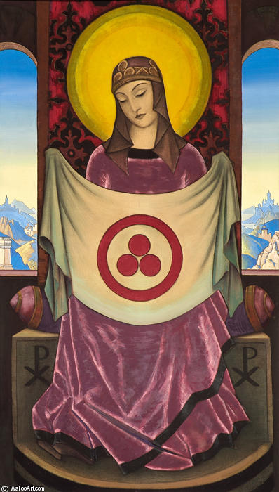 Madonna Oriflamma — Nicholas Roerich