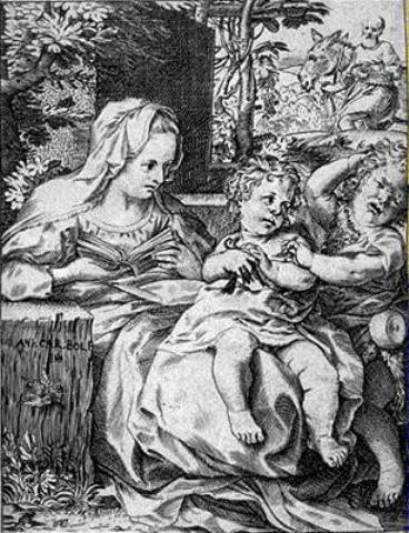 Madonna Of The Swallow — Annibale Carracci