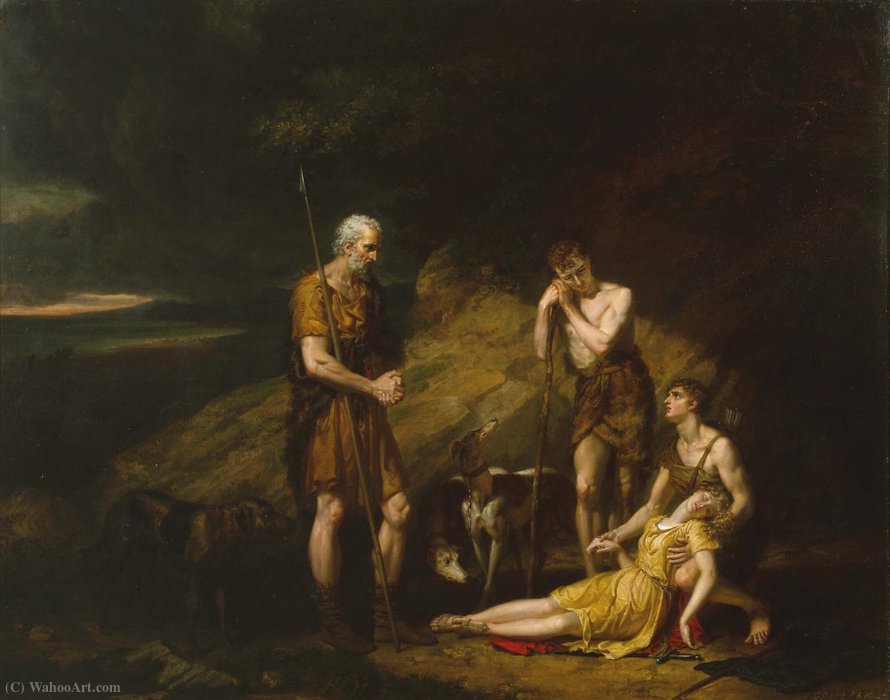 Imogen Found In The Cave Of Belarius — George Dawe