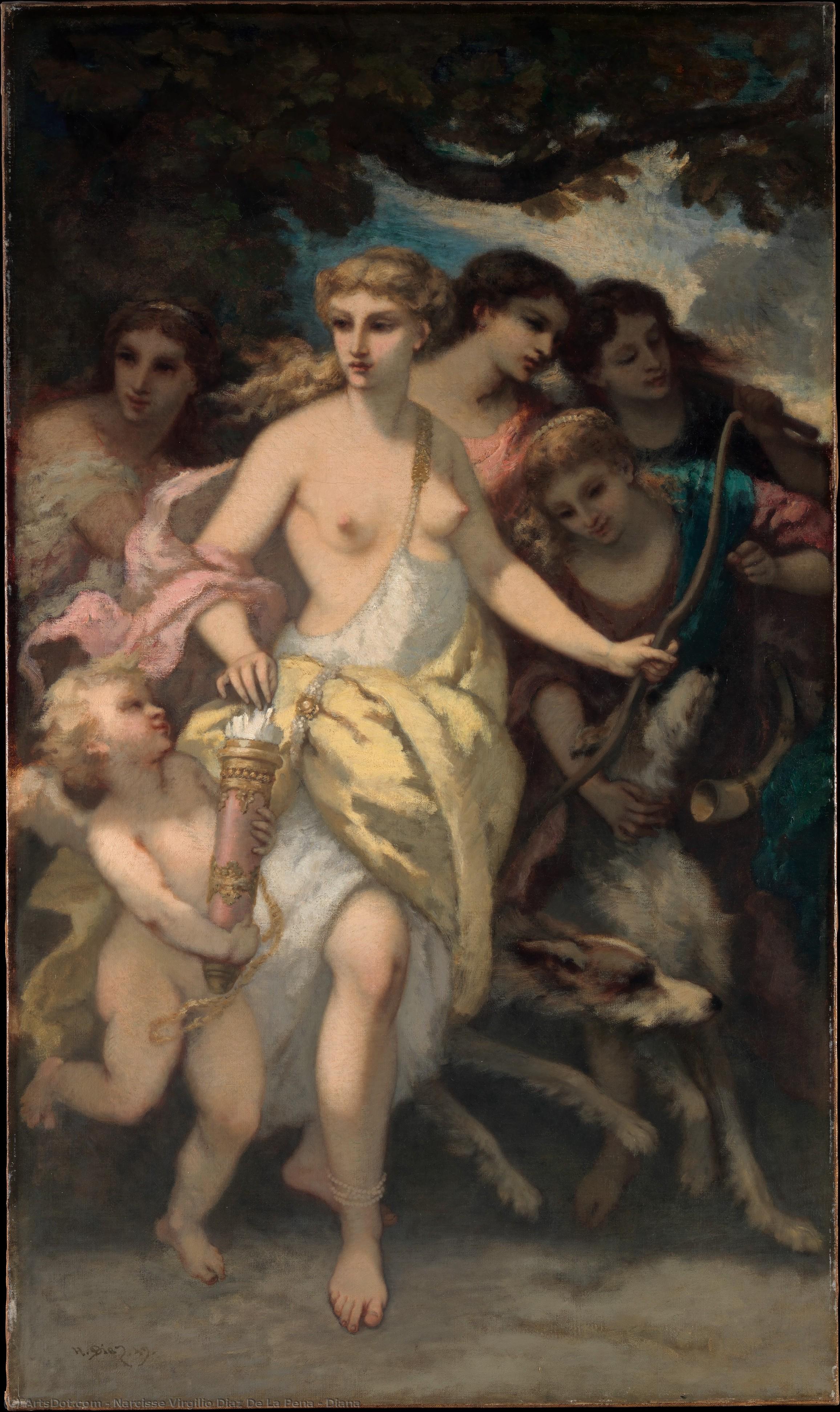 Diana — Narcis Diaz De La Peňa