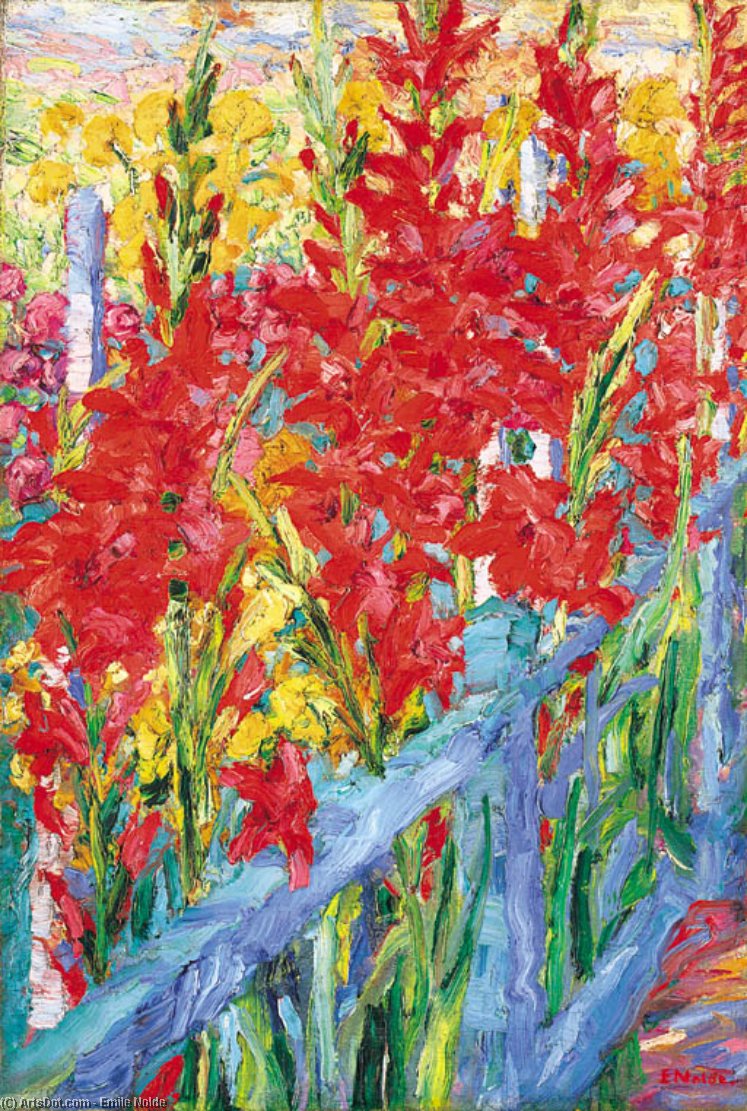 Irises — Emile Nolde