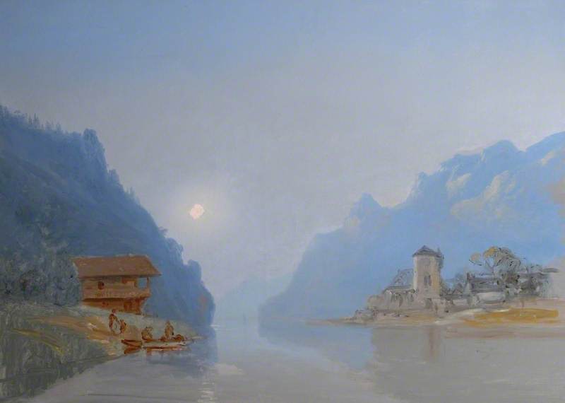 River View, Misty Weather — Joséphine Bowes