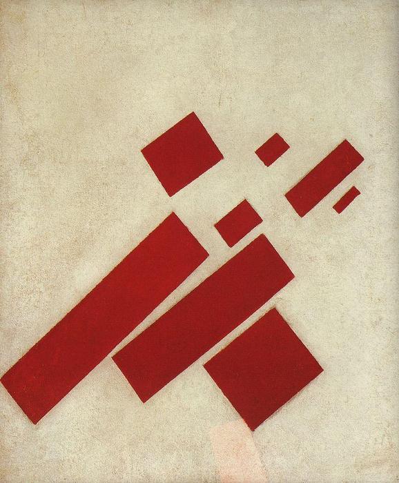 Suprematism With Eight Rectangles — Kazimir Malevich