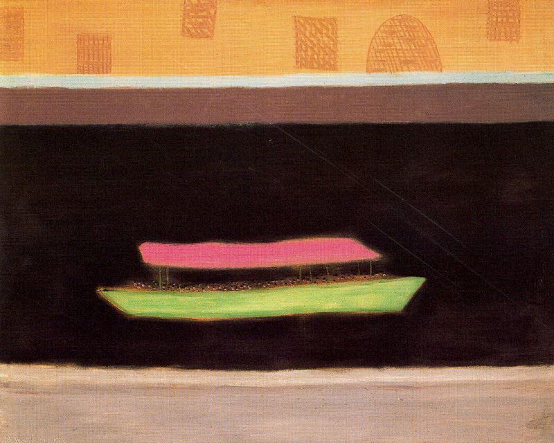 Excursion On The Thames — Milton Avery