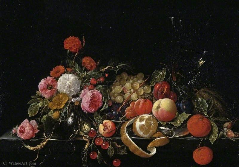 Flowers And Still Life — Cornelis De Heem