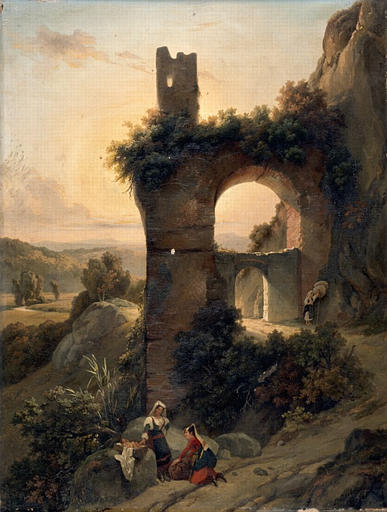 Vue Près De Tivoli — Prosper Barbot