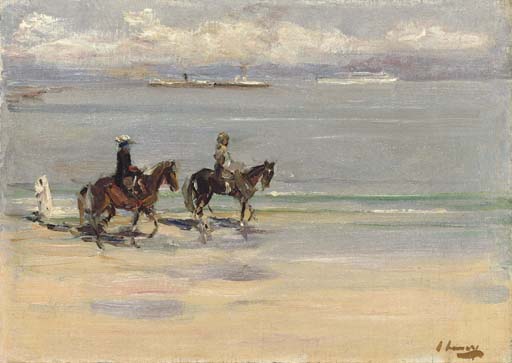 The Morning Ride, Tangier — Sir John Lavery