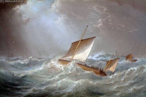 Hovellers At Deal — Samuel Walters