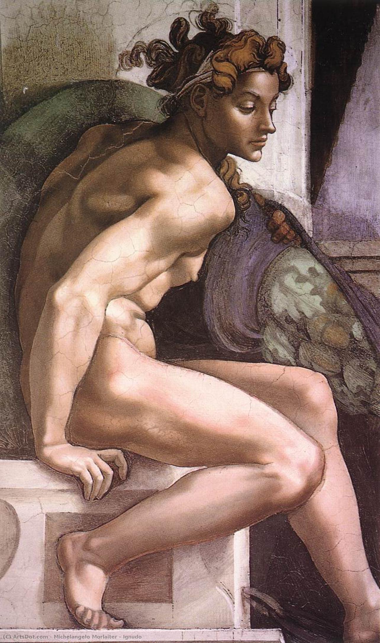 Ignudo — Michelangelo Morlaiter