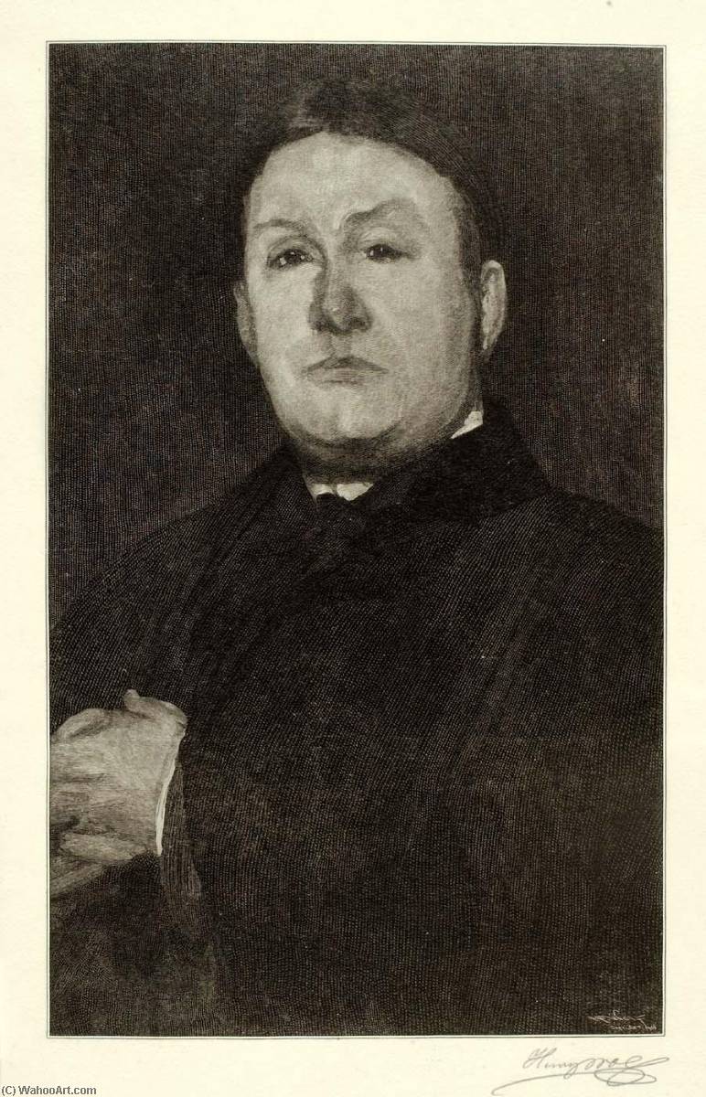 Richard Canfield, A Portrait Sketch — Henry Wolf