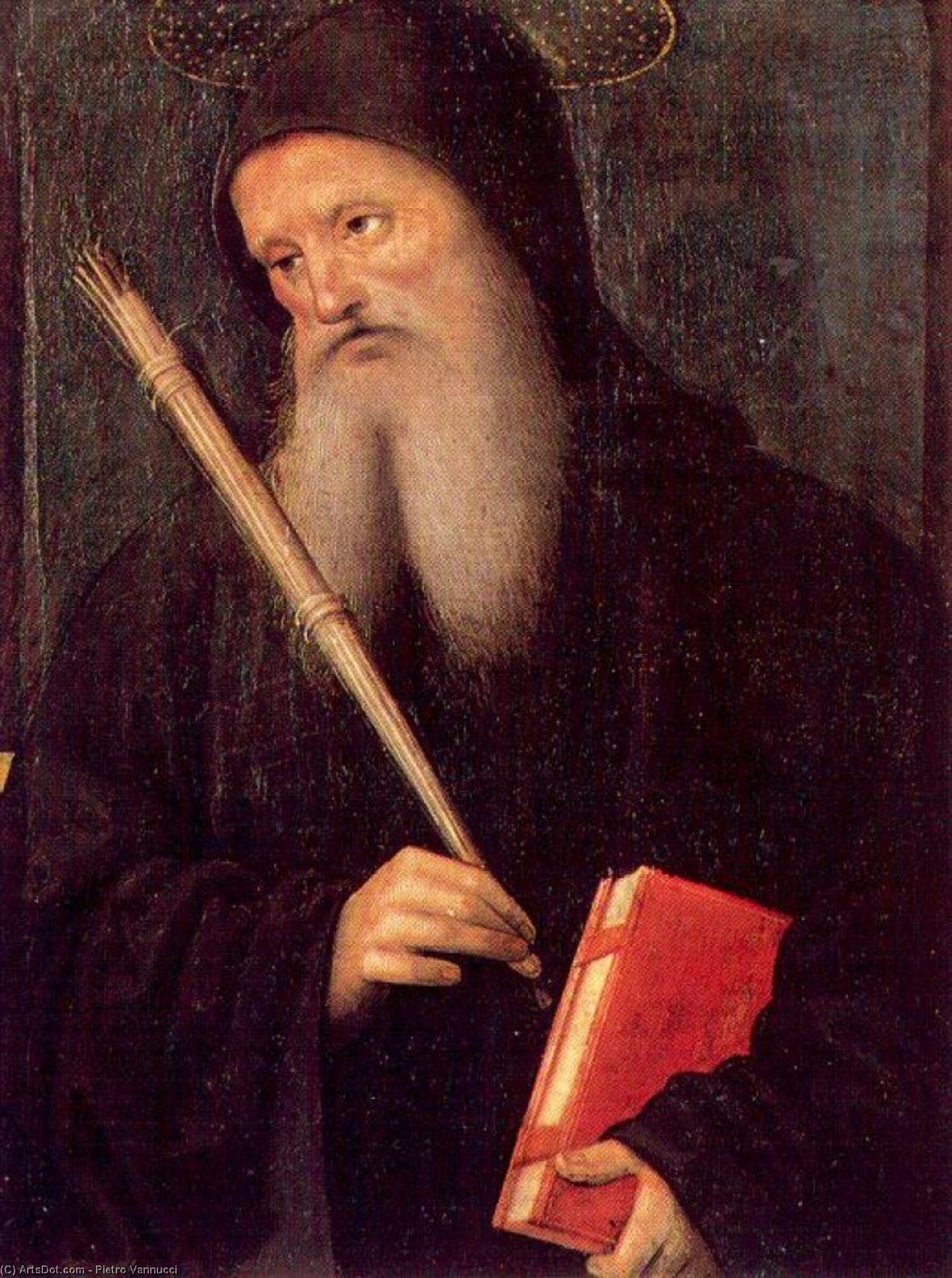St. Benedict — Vannucci Pietro (le Perugin)