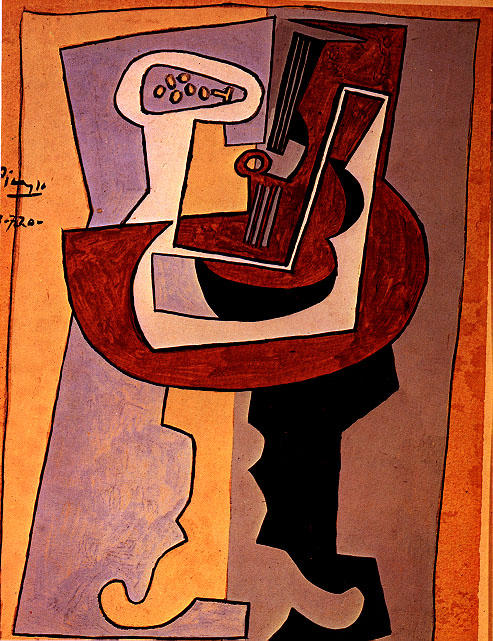Man With Mandolin — Pablo Picasso