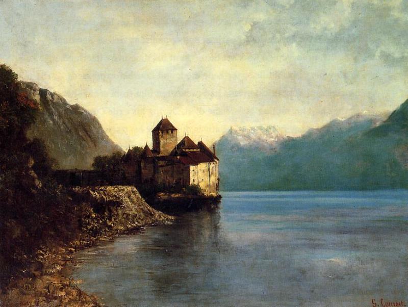 Chateau Du Chillon — Gustave Courbet