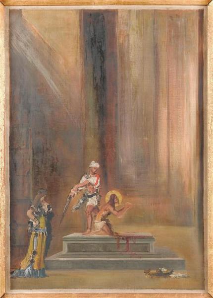 Décollation De Saint Jean Baptiste — Gustave Moreau