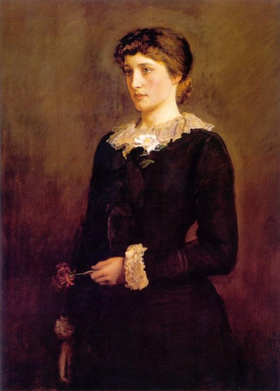 A Jersey Lilly — Sir John Everett Millais