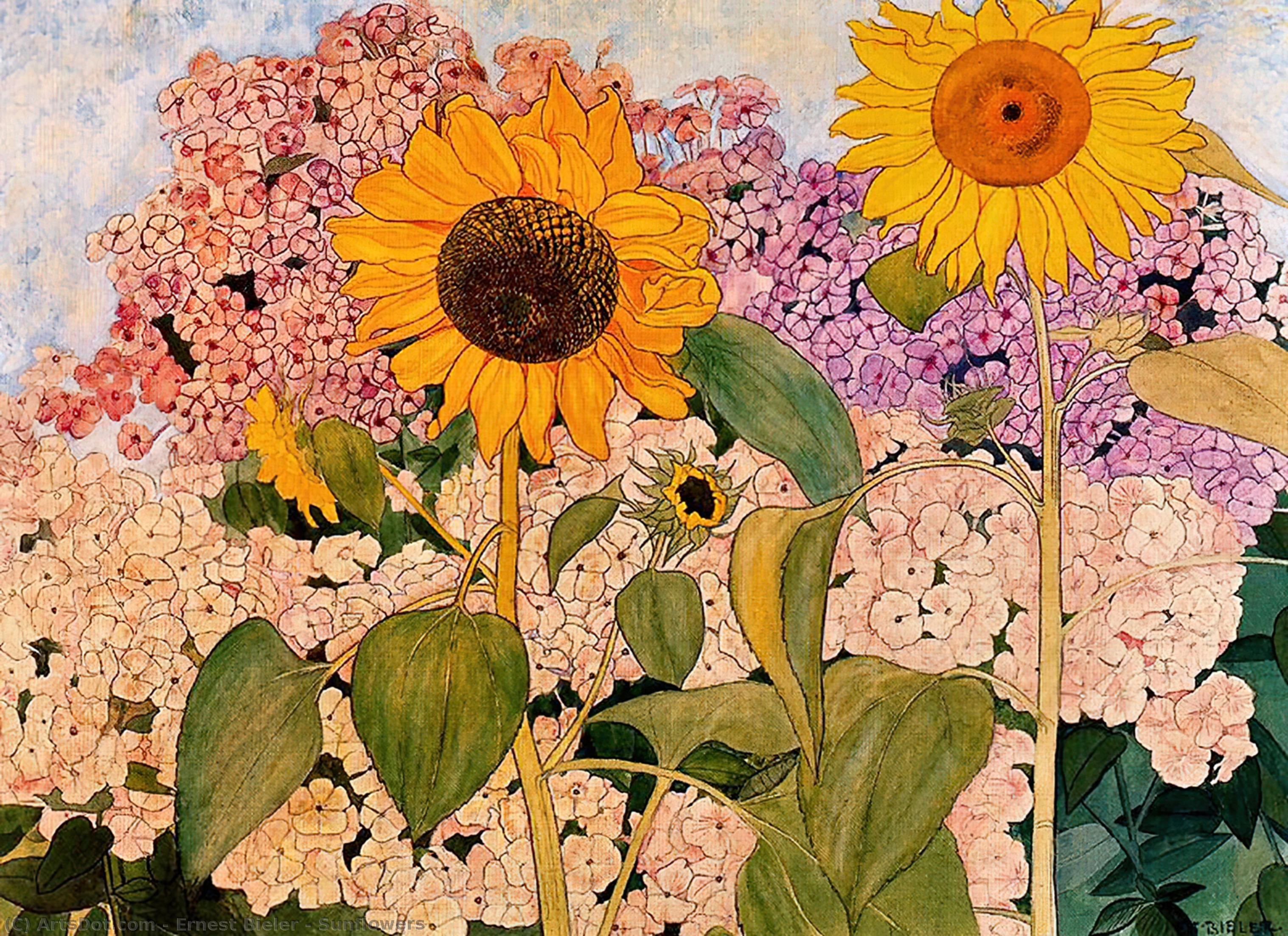 Sunflowers — Ernest Biéler