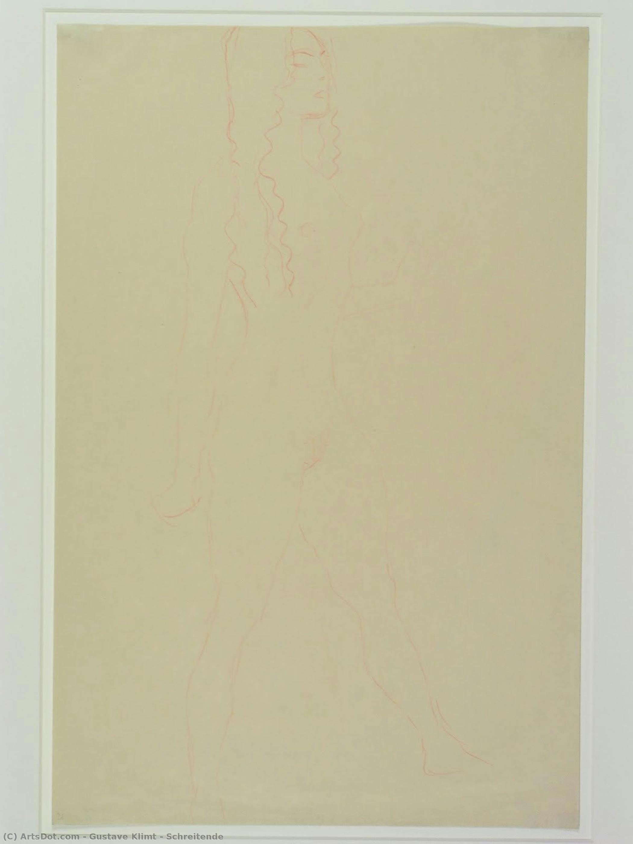 Schreitende — Gustav Klimt