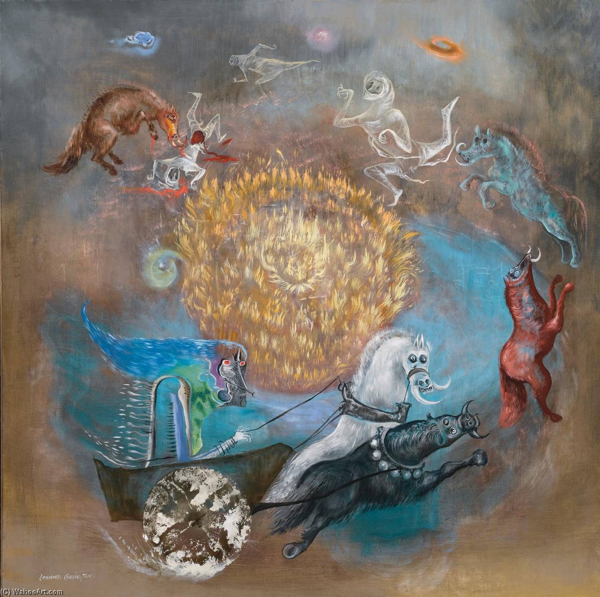 The Return Of Boadicea — Leonora Carrington