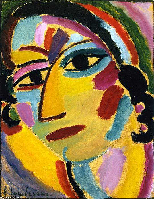 Cabeza Mística: Galka — Alexej Von Jawlensky