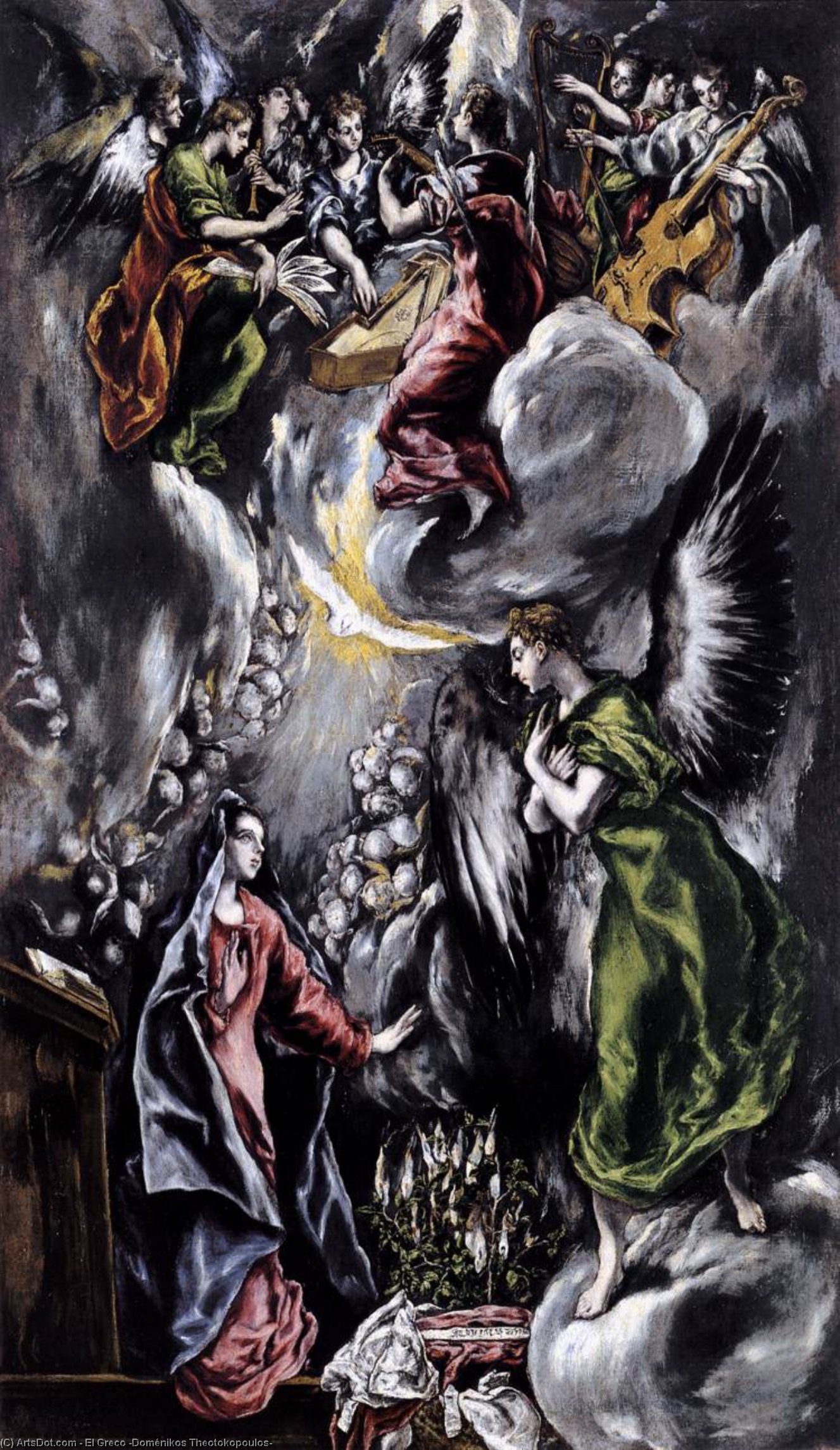 The Annunciation — El Greco