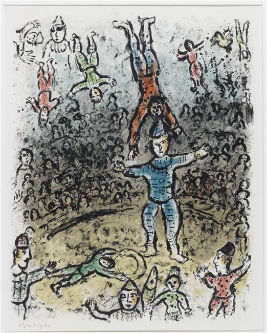 Equilibrists — Marc Chagall