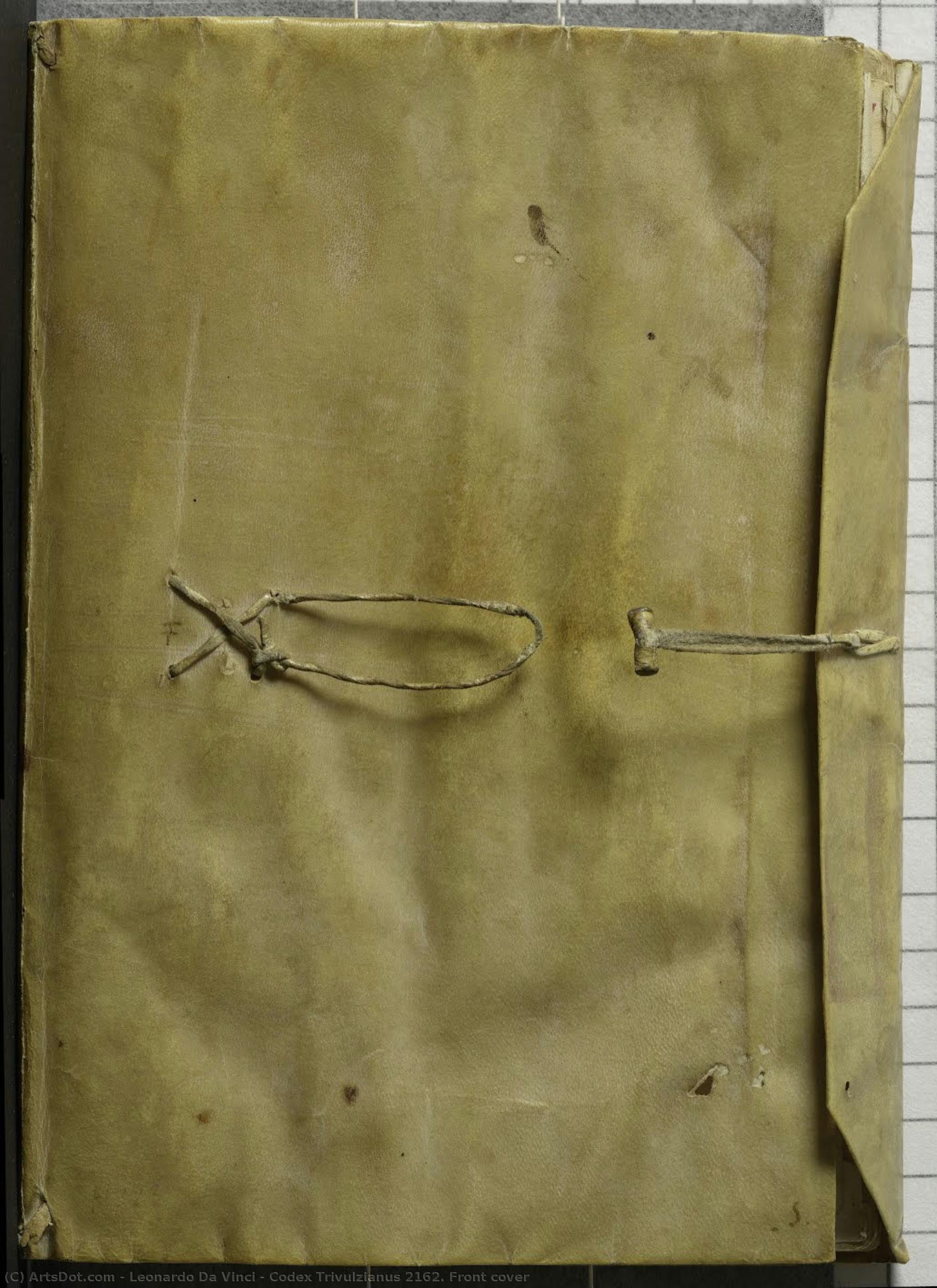 Codex Trivulzianus 2162. Frente Tapa — Leonardo Da Vinci