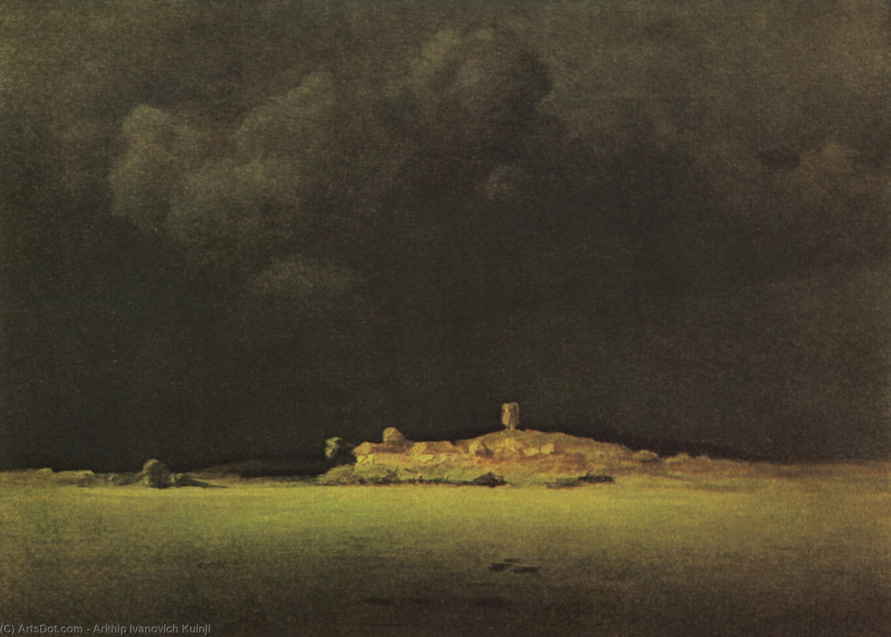 After A Rain — Arkhip Ivanovich Kuindzhi