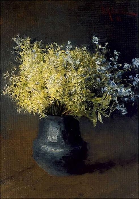 Forest Violets And Forget-me-nots — Isaak Ilyich Levitan