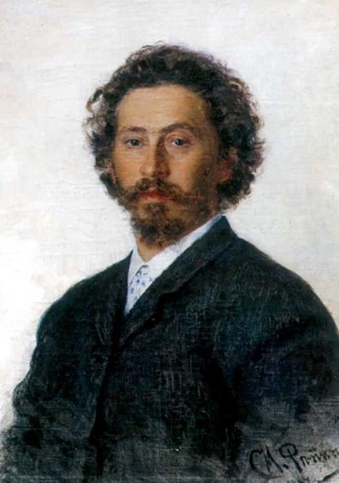 Self-portrait. — Ilya Yefimovich Repin