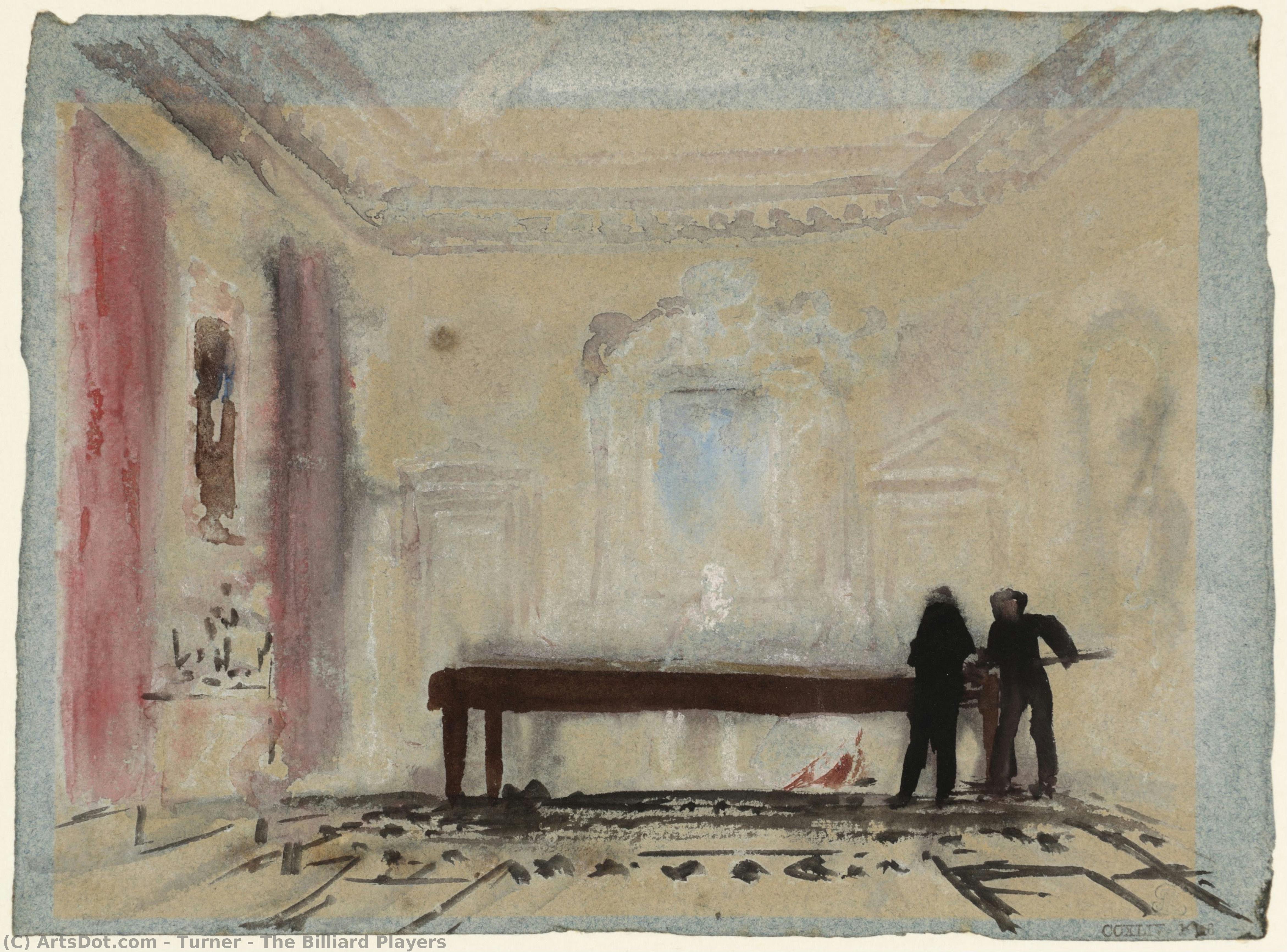 The Billiard Players — J.m.w. Turner