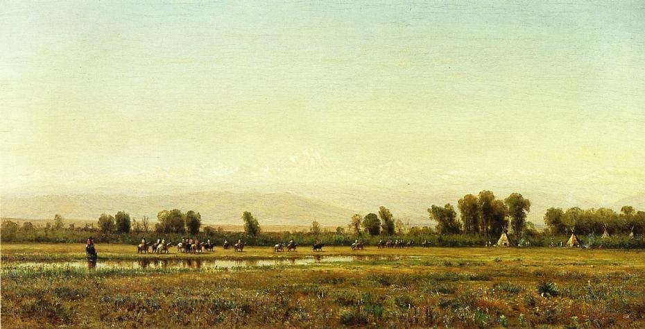 Indian Reservation — Thomas Worthington Whittredge