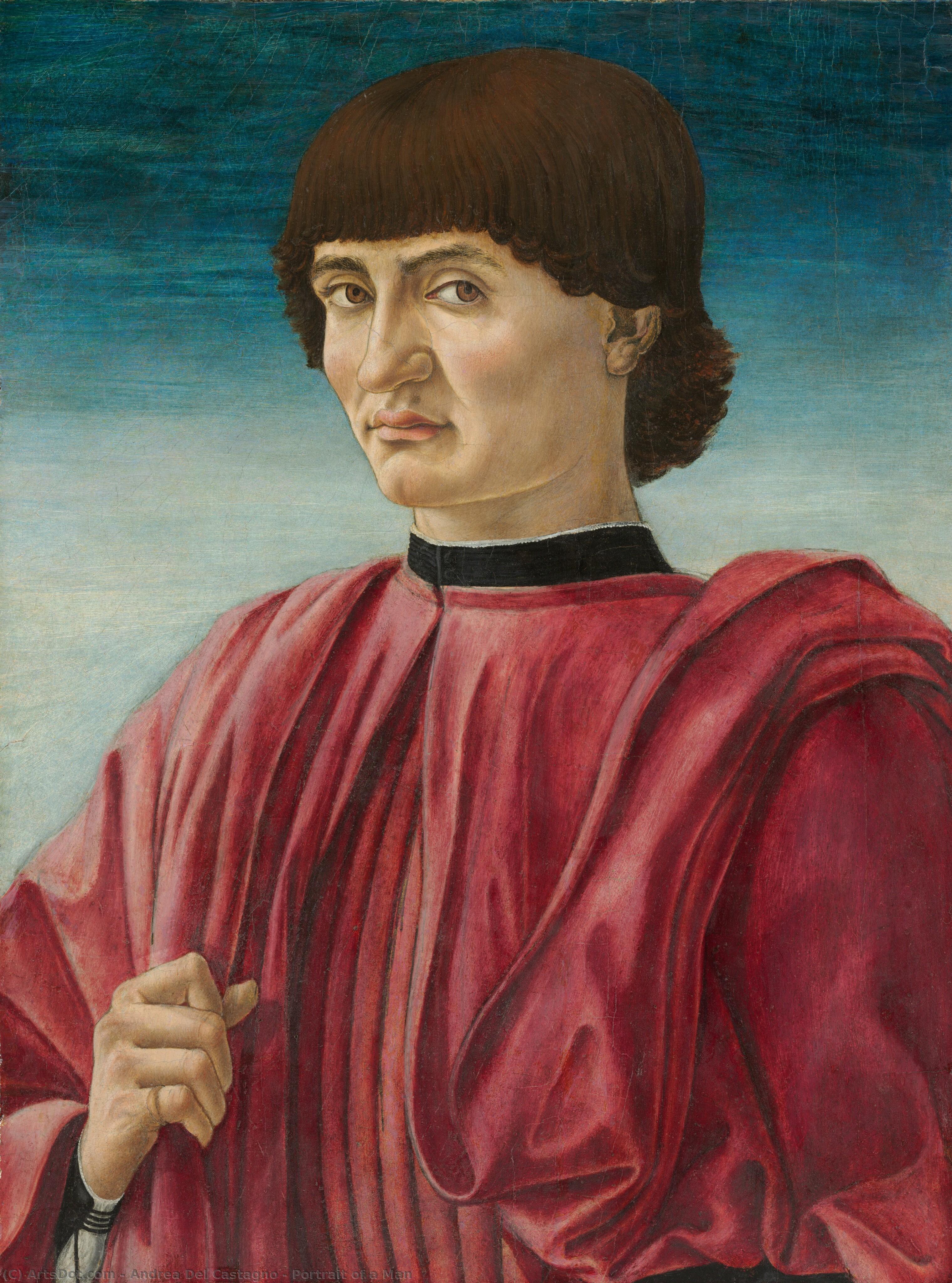 Portrait Of A Man — Andrea Del Castagno