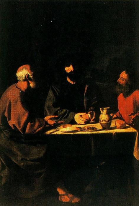La Cena De Emaús — Francisco De Zurbarán