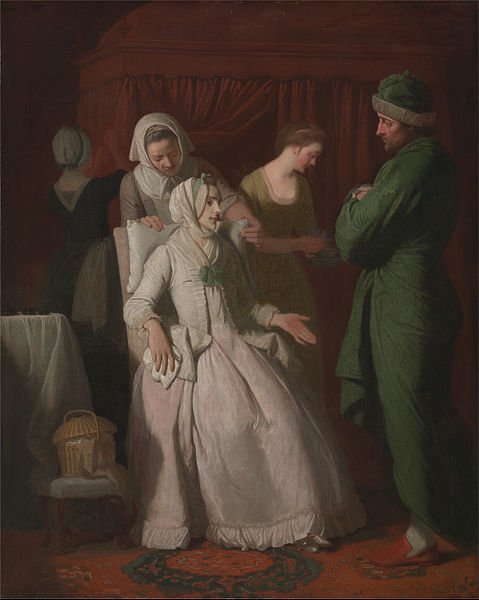 The Virtuous Comforted By Sympathy — Edward Penny