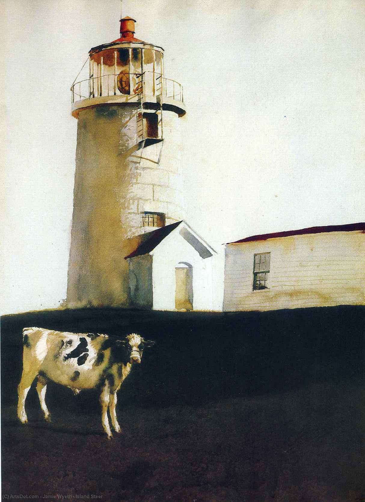 Island Steer — Jamie Wyeth