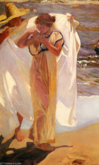 Saliendo Del Bano — Joaquín Sorolla Y Bastida