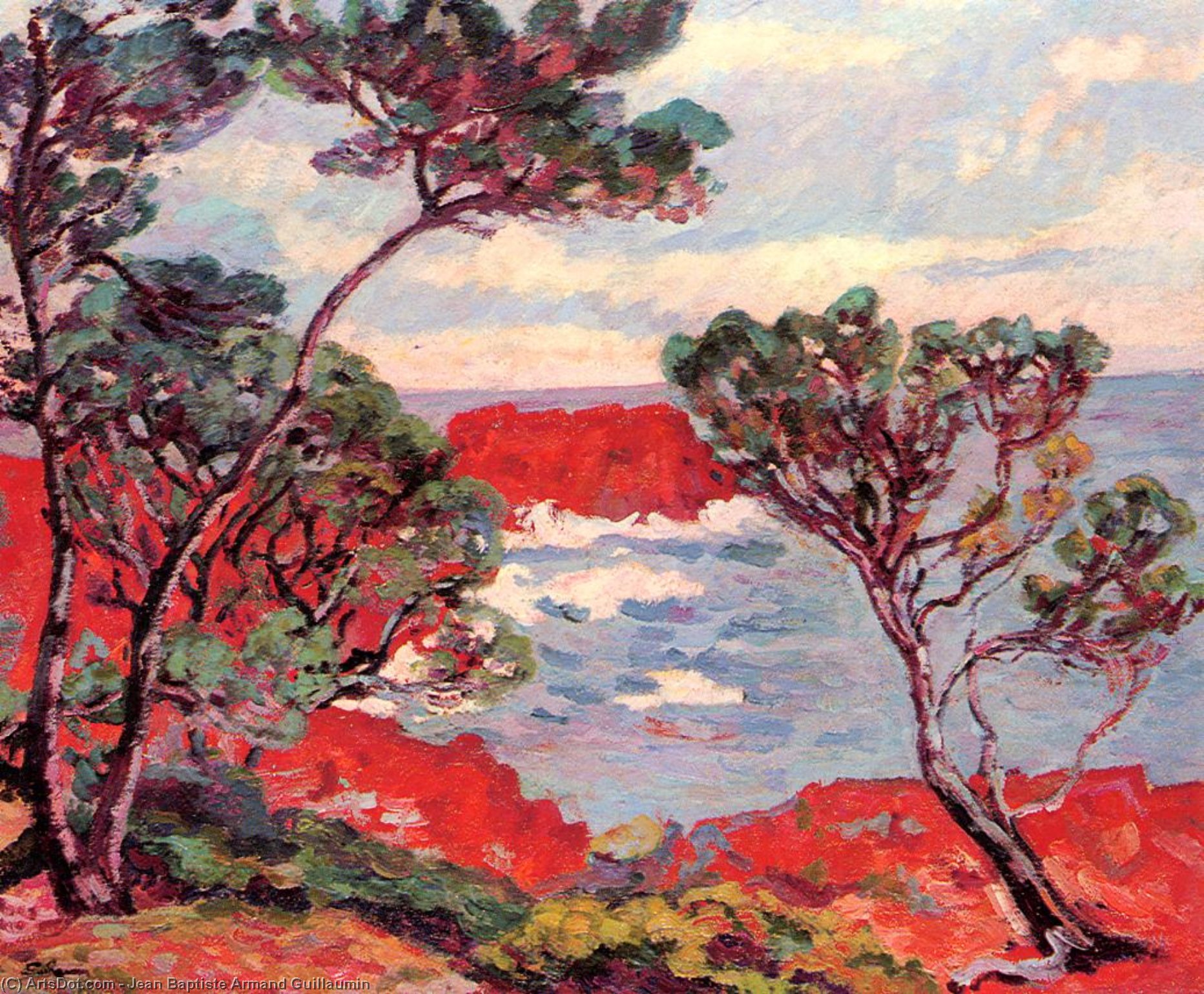 Red Rocks — Ferdinand Guillaumin