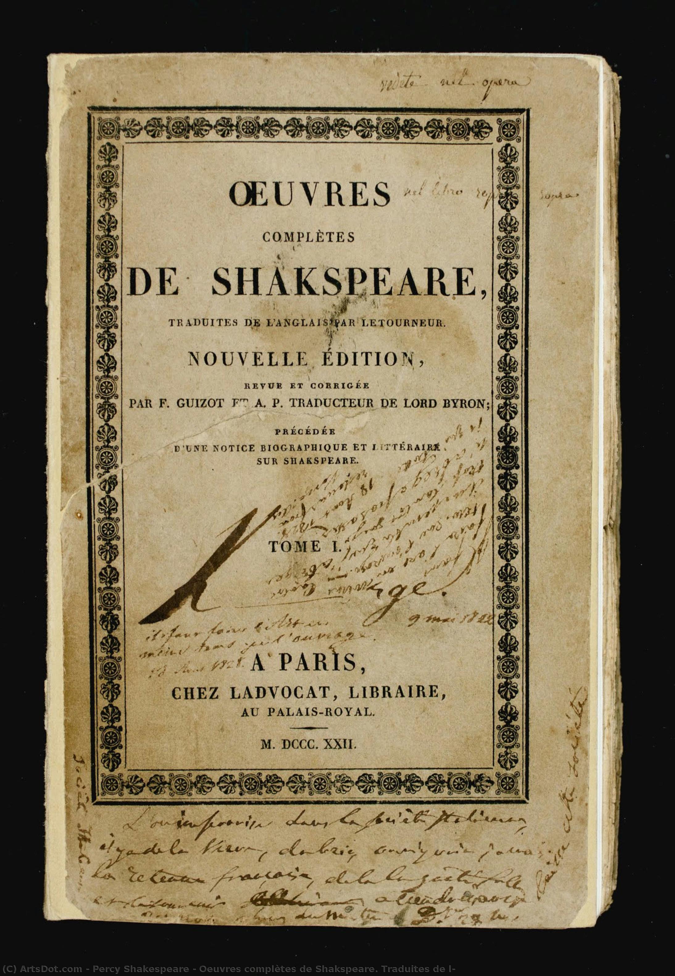 Oeuvres Complètes De Shakspeare. Traduites De L — Percy Shakespeare
