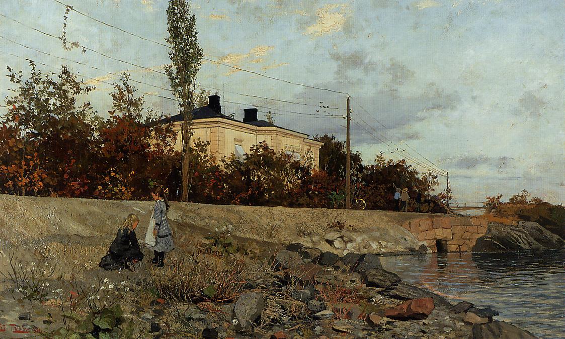 Evening At The Bay Of Frogner — Frits Thaulow