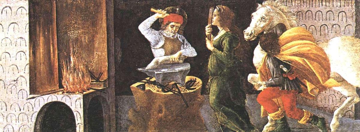 Miracle Of St Eligius (san Marco Altarpiece) — Sandro Botticelli